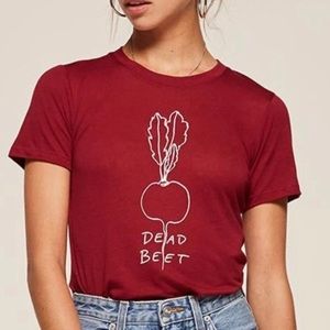 Reformation Dead Beet Tee